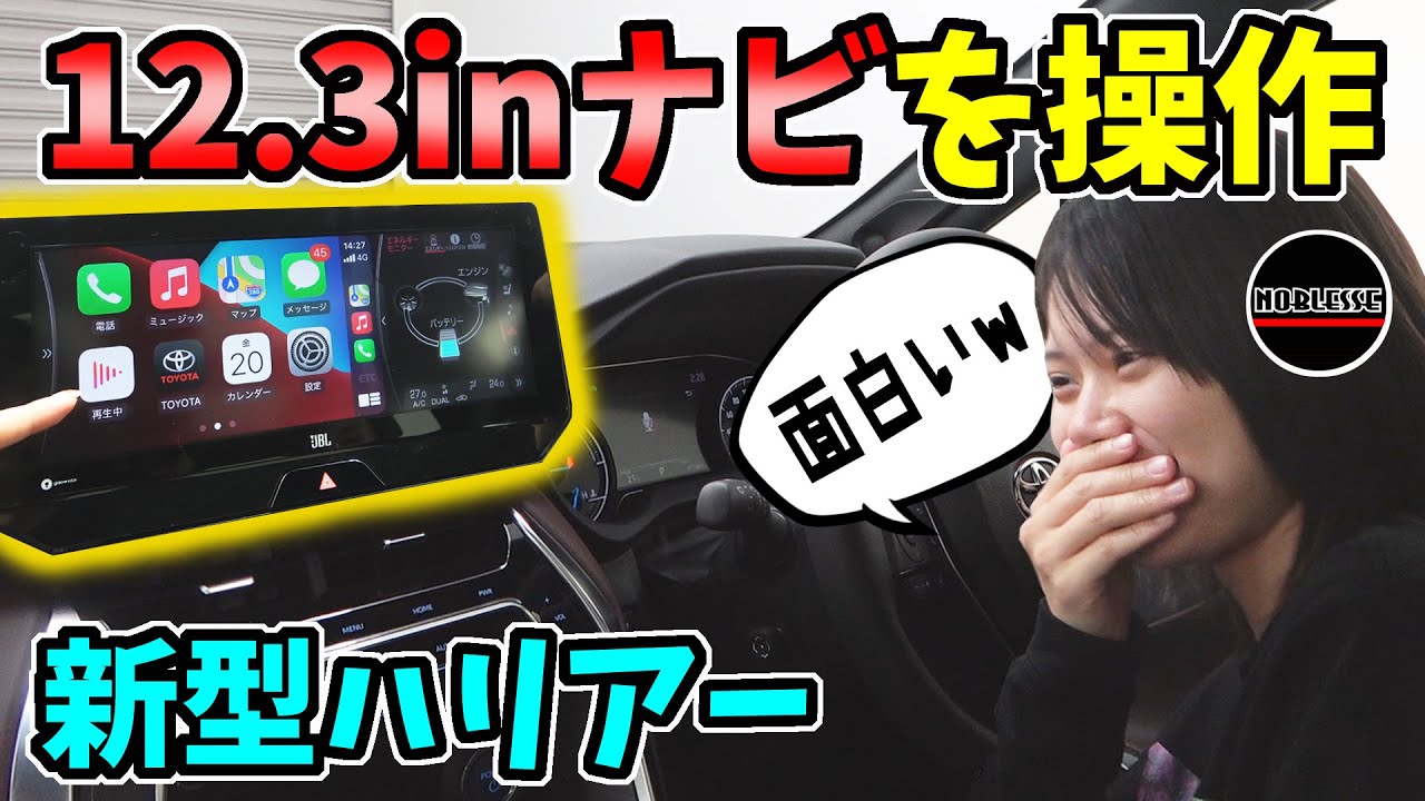 新型ハリアー ディスプレイオーディオを色々さわってみた T Connect Sdナビ Youtube