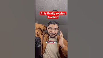 AI computer vision is revolutionizing traffic lights and long commutes #ai #learning #foryou #fyp