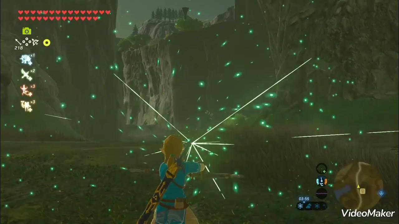How to Duplicate MULTISHOT Bows in Zelda Breath of the wild(JUST FOR