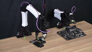 Nvidia's Agentic Robots taught themselves how to install and remove graphics cards in a PC
