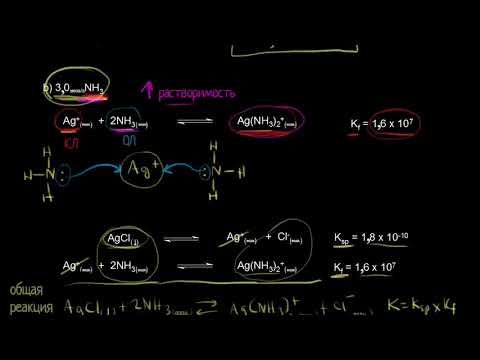Растворимость и образование сложных ионов (видео 7)| Произведение Растворимости | Химия