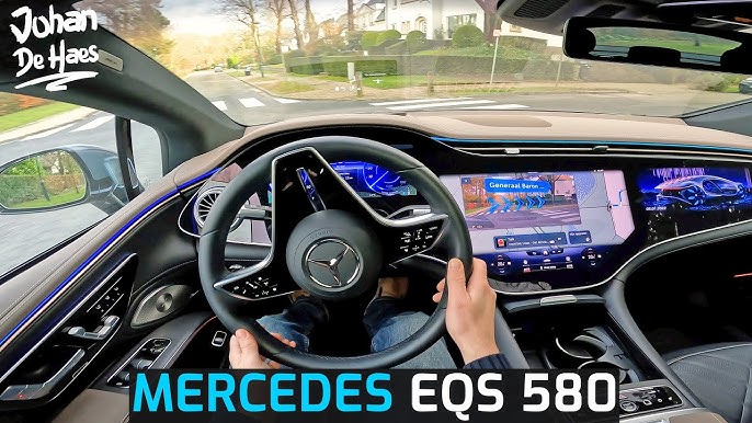 Mercedes EQS mit aktiver Ambientebeleuchtung - JESMB