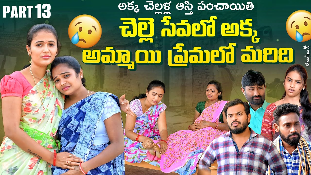 అక్క చెల్లెళ్ల ఆస్తి పంచాయితి| చెల్లె సేవలో అక్క  అమ్మాయి ప్రేమలో మరిది| Part-13|Rajini | Ejaz Akram