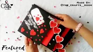 Scrapbook  | featured | Handmade gift ideas | scrapbooking | anniversary scrapbook ideas | S Crafts