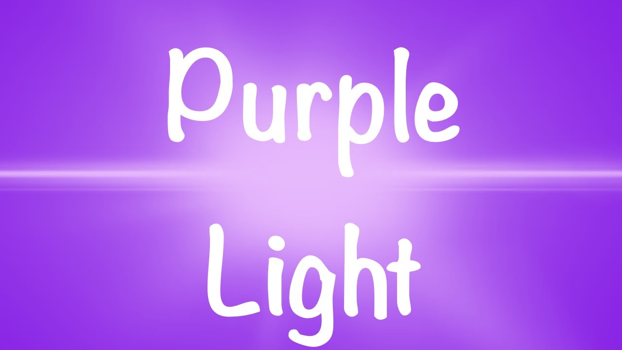 Purple Light YouTube