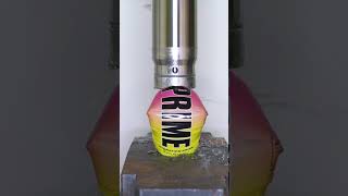 PRIME VS Hydraulic Press #hydraulicpress #satisfying #oddlysatisfying #LoganPaulPrime #primeenergy