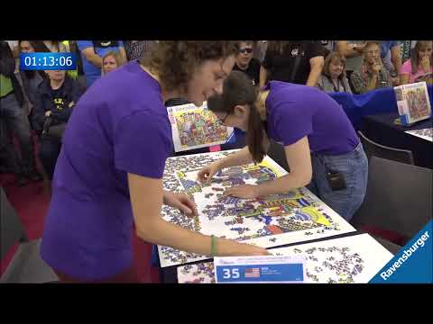 Highlights Pairs final - World Jigsaw Puzzle Championship - WJPC 2023