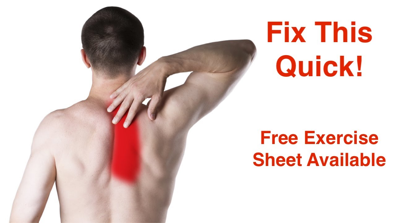 Shoulder Blade Stretches For Pain