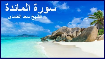 سورة المائدة ------ الشيخ سعد الغامدى