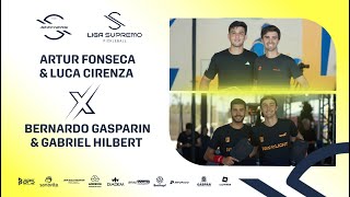 Artur F. & Luca Cirenza x Bernardo G. & Gabriel H | Semi-final l Open Doubles Men - Gaspar, SC