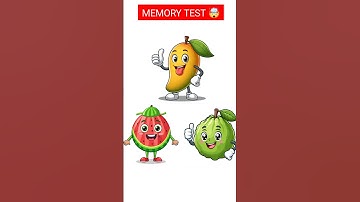 Memory Test 42 - Remember Me? IQ Test| 🔍#iq #quiz #shorts  #explore  #paheli #cartoon