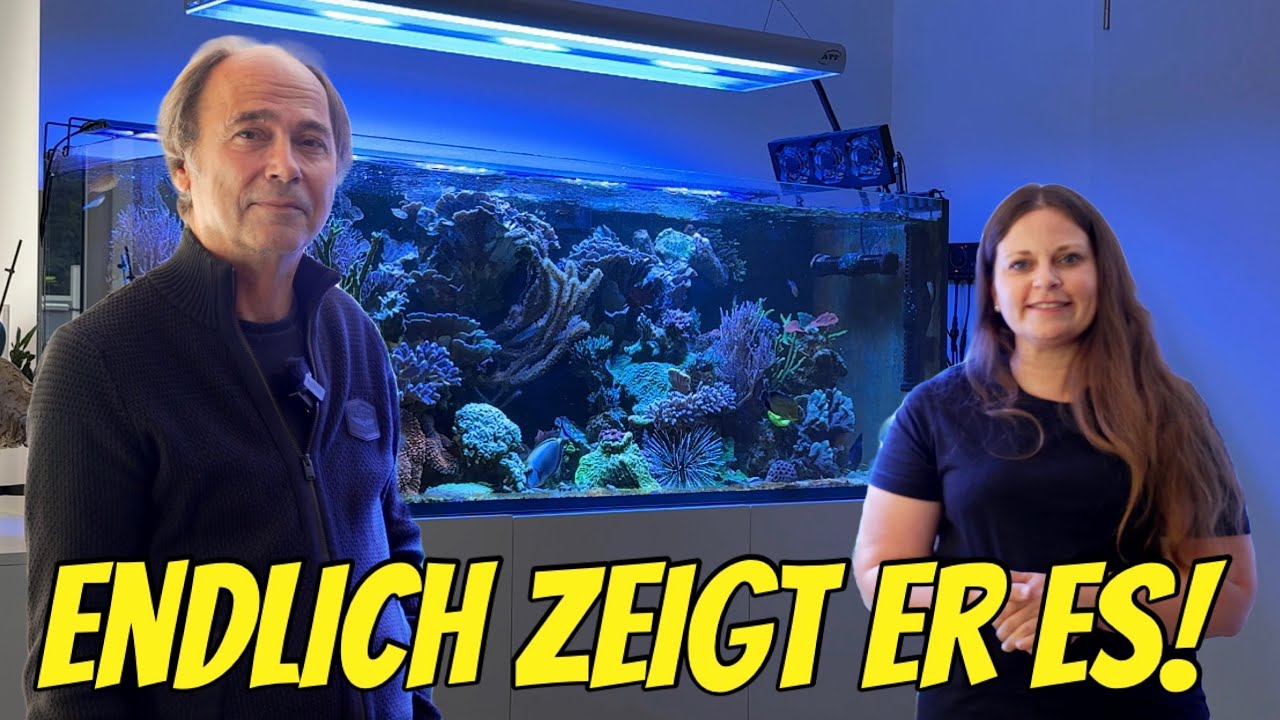 EXKLUSIV: Dieter Brockmann zeigt erstmals sein Meerwasseraquarium🤩 -- Sarafari on Tour