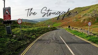 30 Minute Indoor Cycling Video Workout Scenic Lake District UK The Struggle 4K