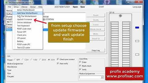 Update Firmware for svod 3  profix academy