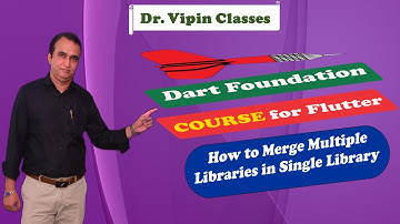 Dart Flutter - Meerdere bibliotheken samenvoegen in één bibliotheek - Video 78 #dart #flutter
