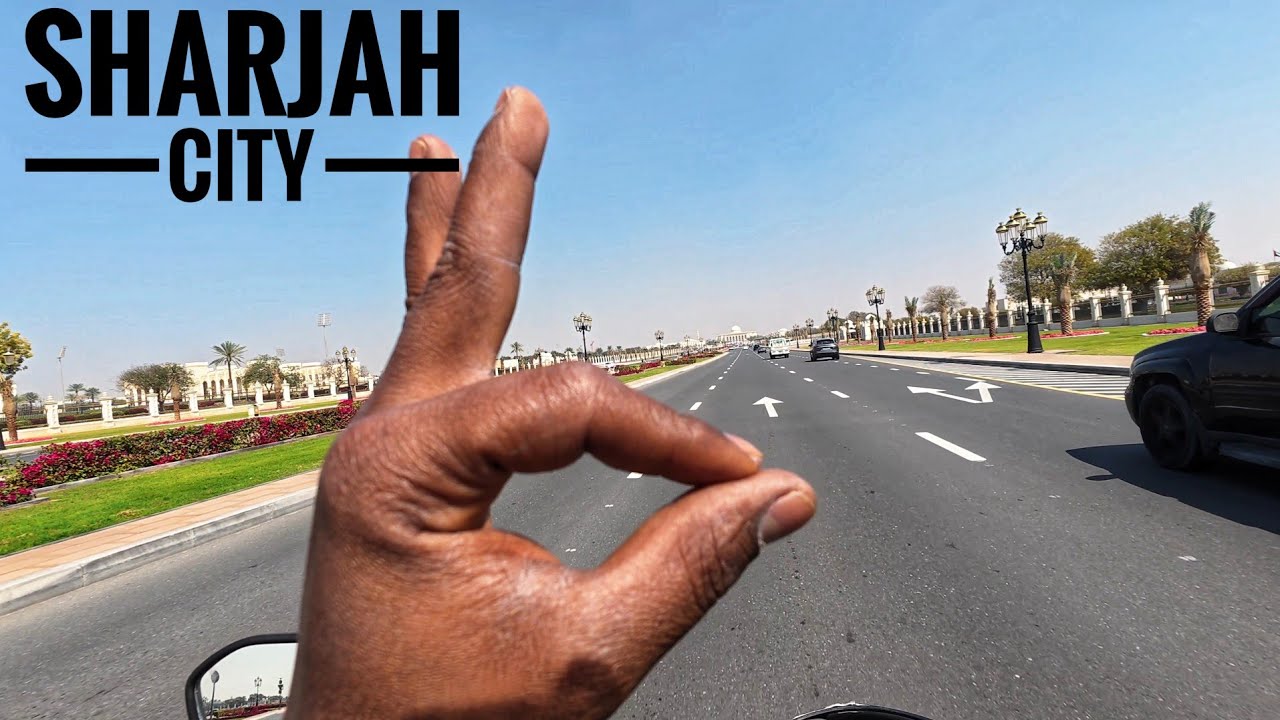 SHARJAH CITY AJMAN DUBAI UAE 🇦🇪 Road Trip 