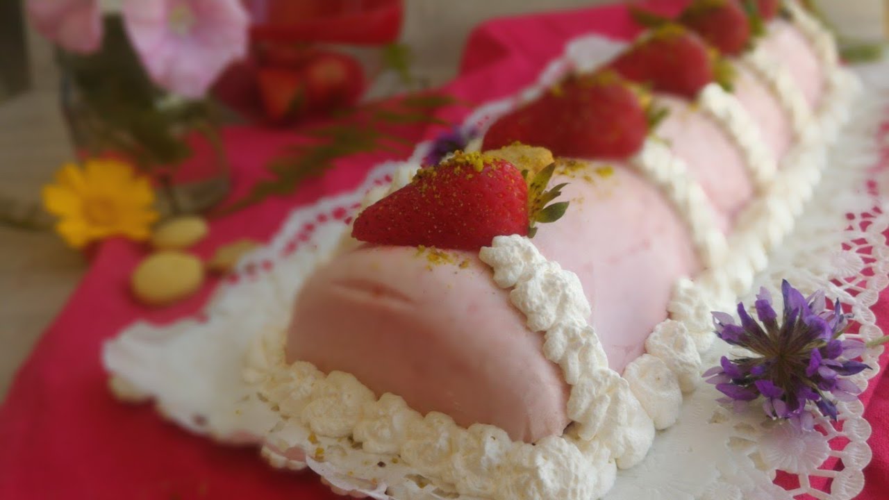 SEMIFREDDO ALLE FRAGOLE E PANNA (FACILISSIMO) - La cucina di FeFè