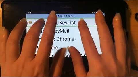 Setting an internet homepage on BrailleNote Touch Plus