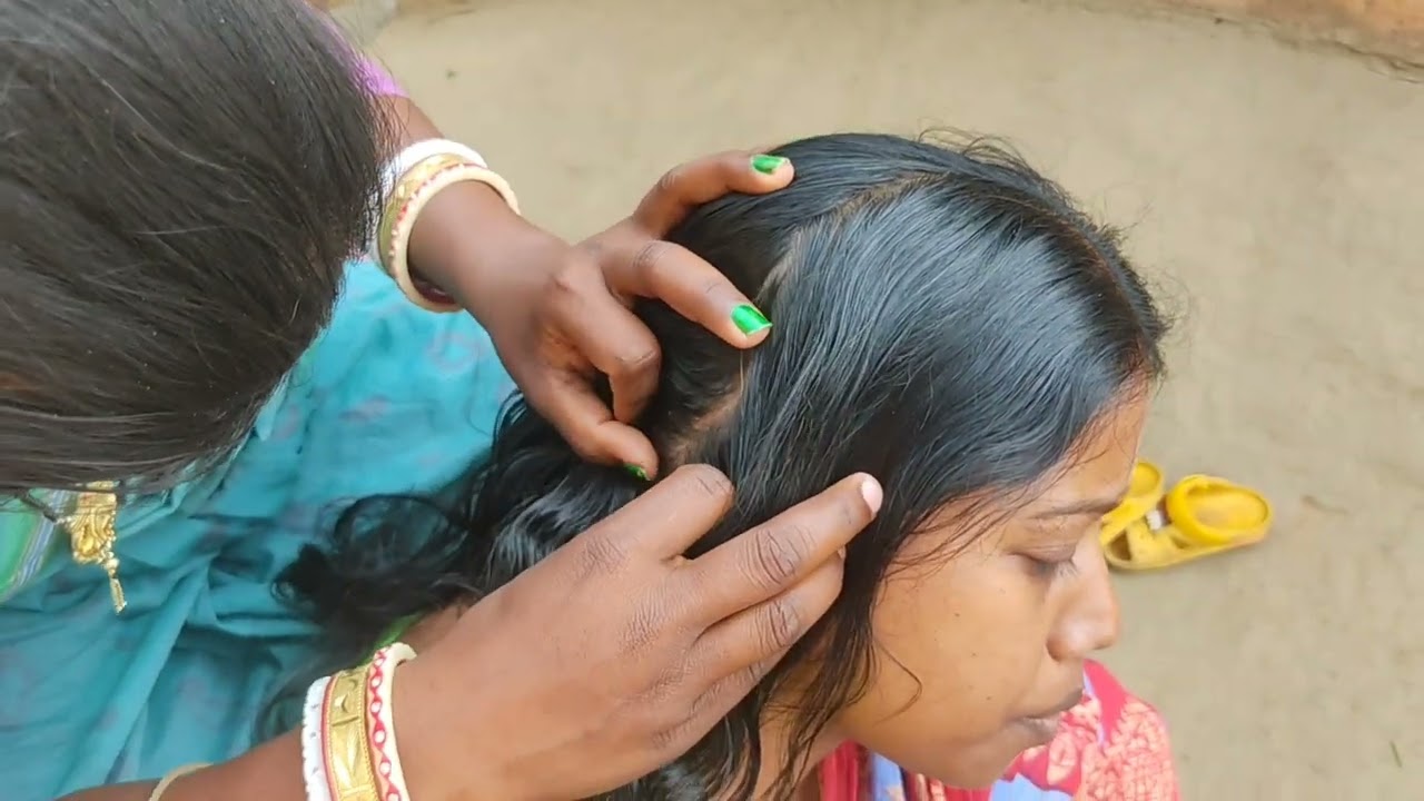 Village lice picking