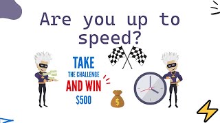 Are you up to speed? Take up this challenge. screenshot 5