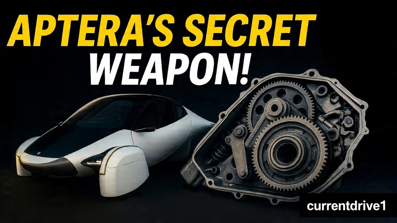 Инженеры этого не ожидали… Новая трансмиссия Aptera меняет всё.