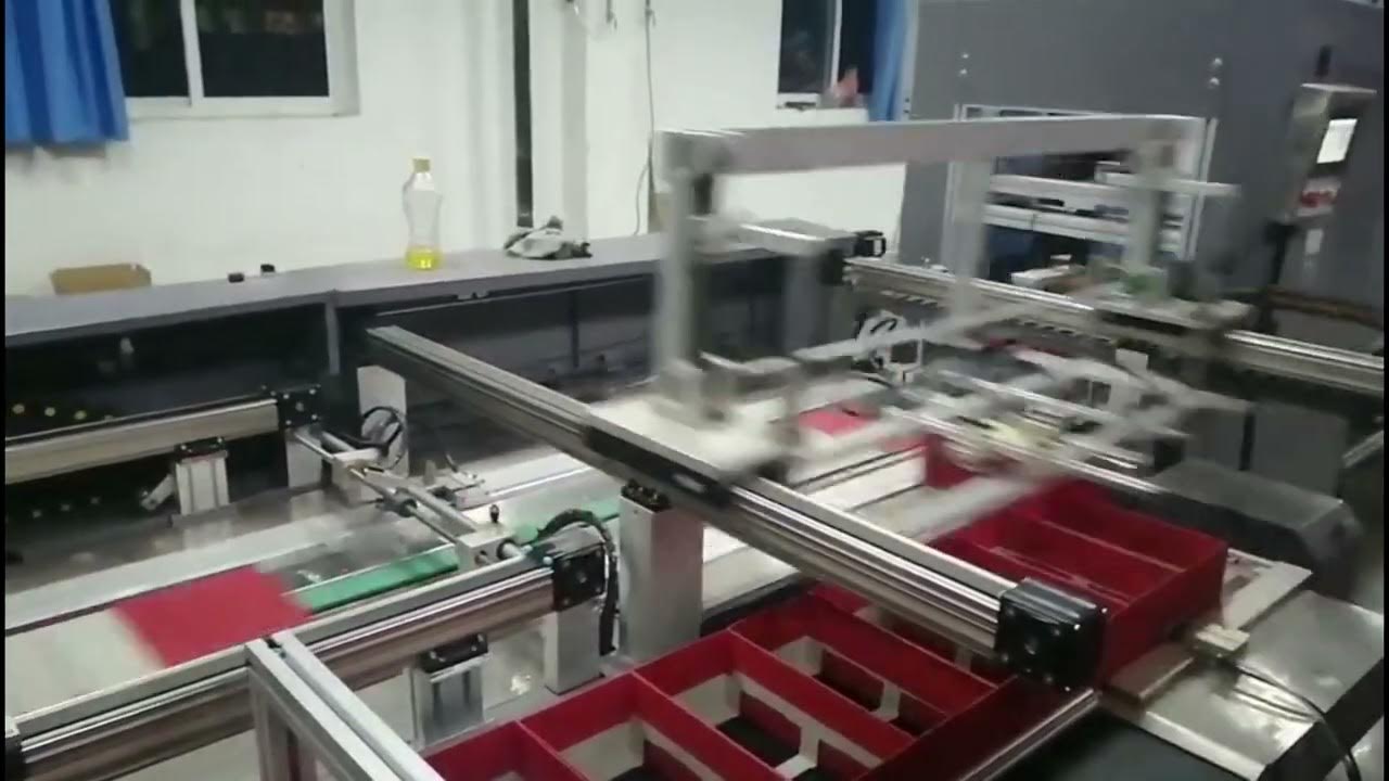 ZH500Z Automatic book box assembly machine YouTube