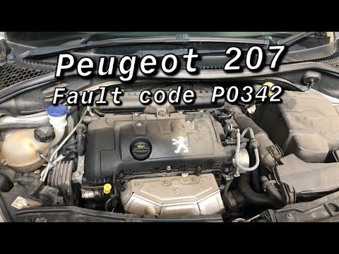 Peugeot 207 (2007-2011) engine fault code P0342 repair & diagnostic full video