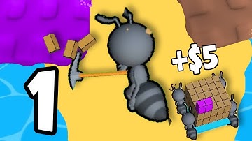 Ant Miner 3D - Gameplay Walkthrough All Levels (Part 1)