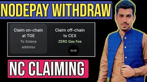 Nodepay airdrop NC token claiming process | nodepay token withdrawal in okx exchange