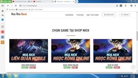 share code bán acc game liên quân và ngọc rồng | share code vlog