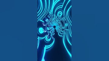 #short #abstract #background #Video 4k Pink Teal Gradient Metallic Tunnel VJ #LOOP NEON  Calm #asmr