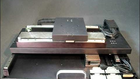 Servo Controlled Two Axis Positioning Gantry System by MOTICONT