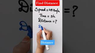find Distance #maths #shorts #viralvideo #learning #math #ganit