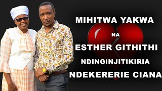 MUTHURI WA LATE ESTHER GITHITHI MR KAMAU GUTARIRIA MARUO NA URIA AKORETWO AKIRUMWO NGINYA NI ARATA