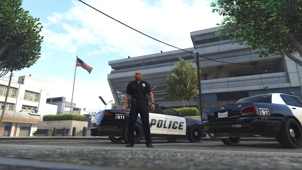 Gta 5 Los Santos Police Department Tour Youtube