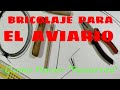 COMO FABRICAR RESORTES(muelles)  para jaulas , frontales ,etc. AVIARIO P.M.R