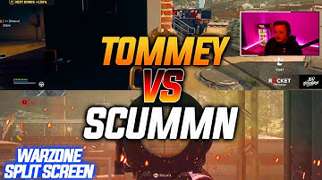 Tommey VS Scummn - Split Screen Warzone Gameplay from Swagg