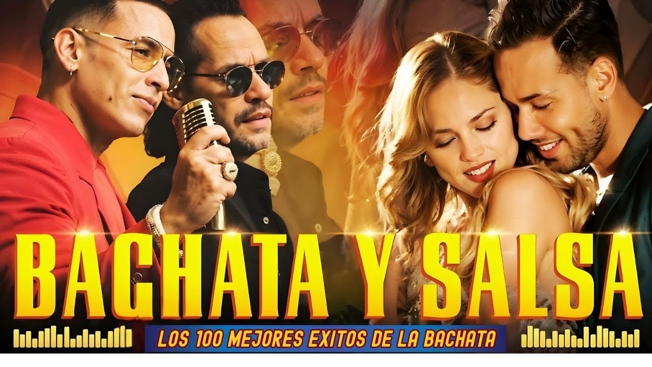 JUAN LUIS GUERRA, MARC ANTHONY, ROMEO SANTOS, ENRIQUE IGLESIAS, PRINCE ROYCE SALSA Y BACHATA EXITOS