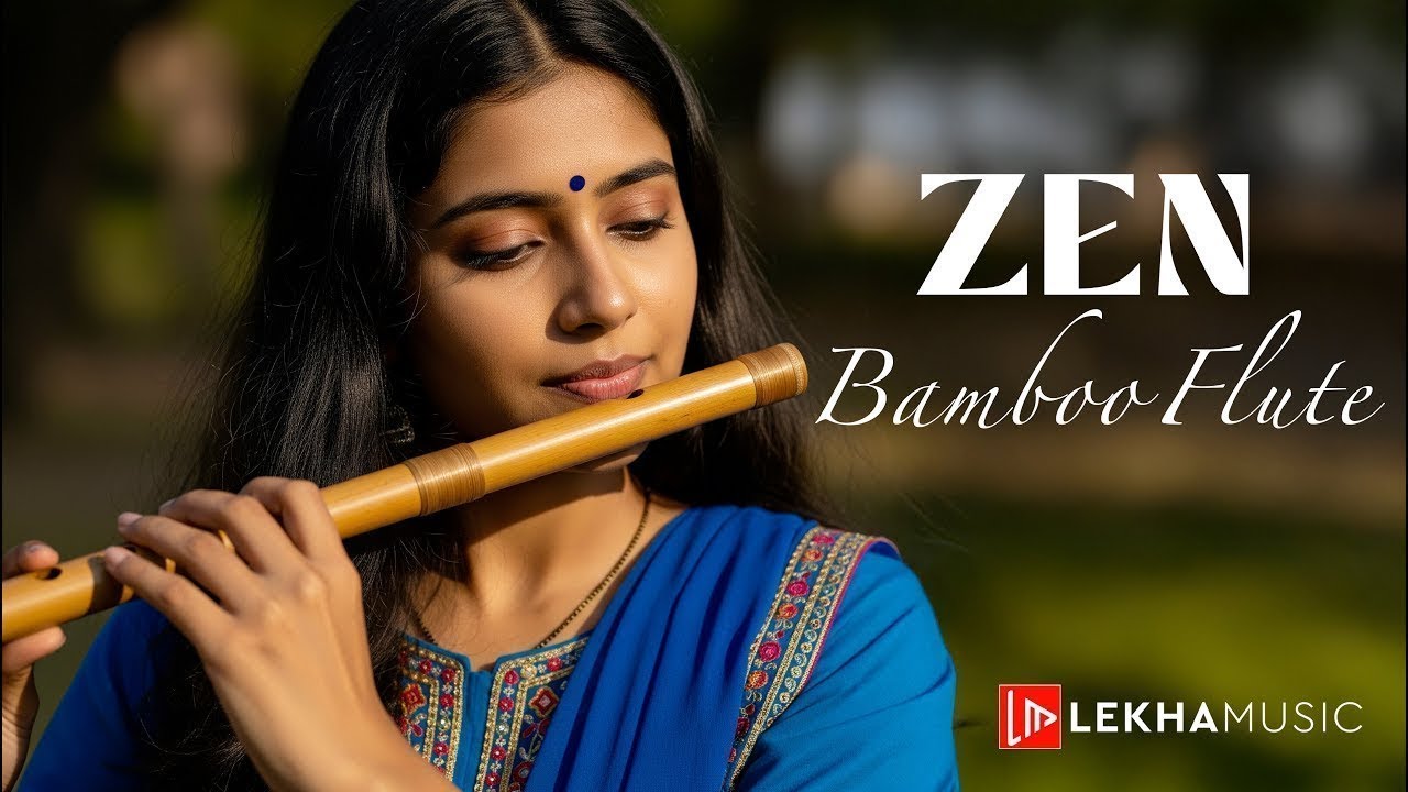 Zen Bamboo Flute Music for Focus & Stress Relief | Deep Relaxation ...