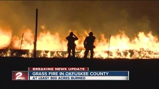 Okfuskee County Grassfire