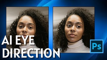How to Change Eye Direction Using AI tool in Photoshop