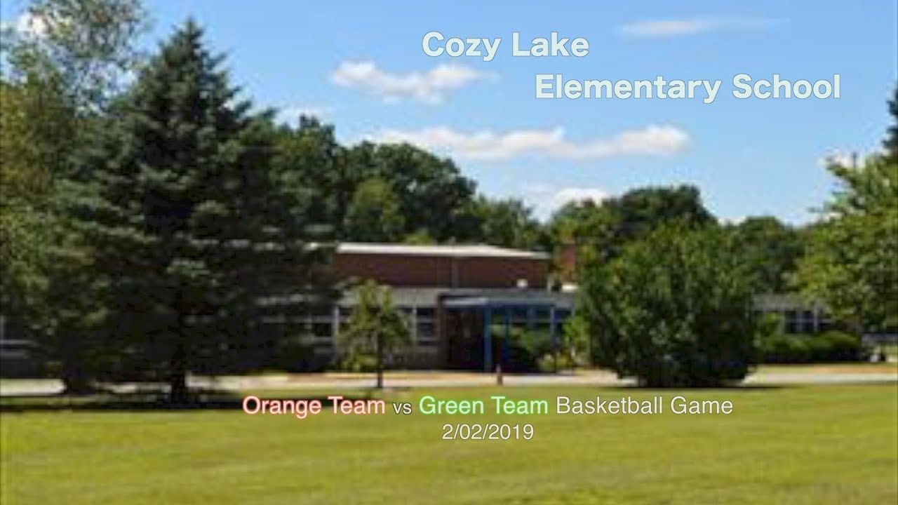Cozy Lake Elementary School Basketball Game 2.02.2019 YouTube