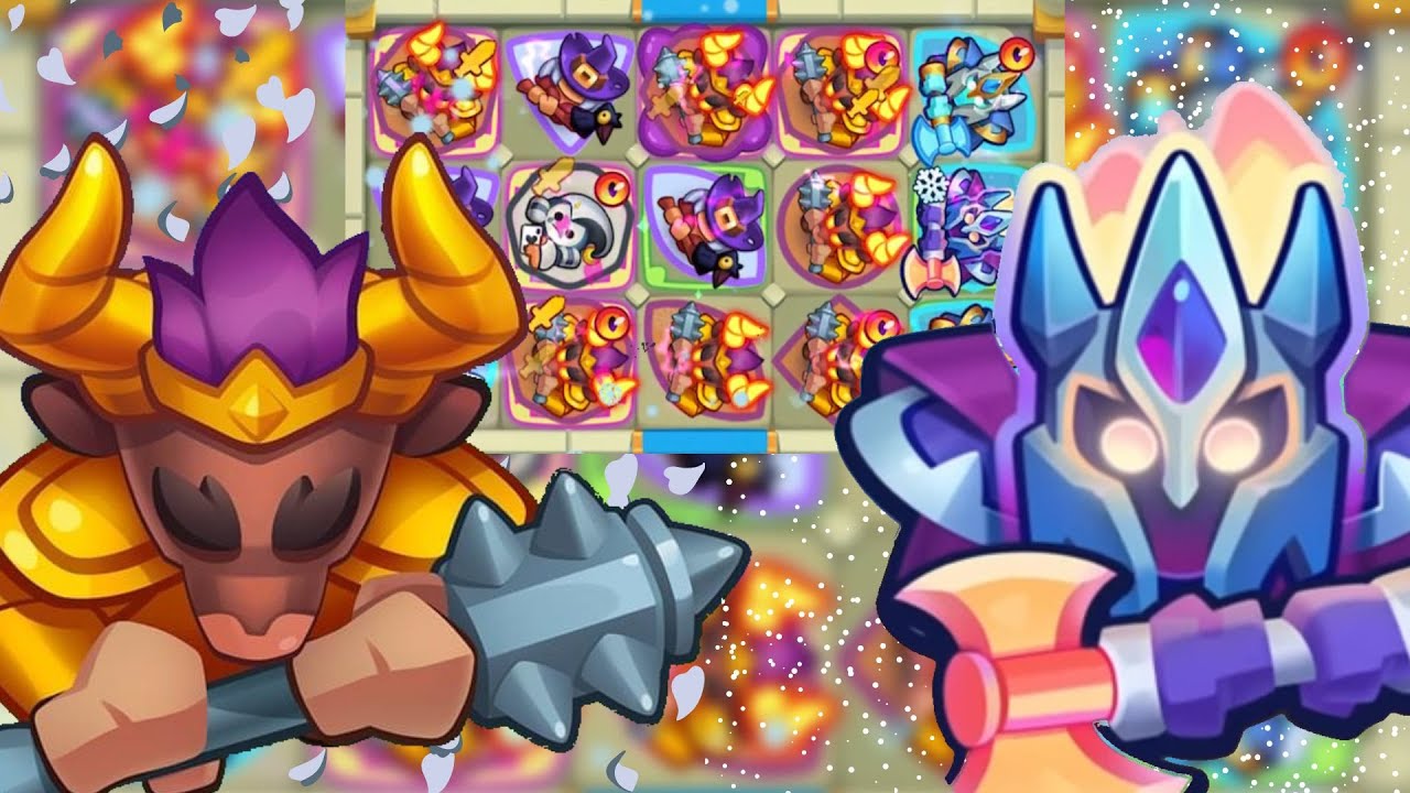 BEST COMBO FOR FASTER WINS | Minotaur and Frost Talents | Rush Royale