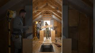 This Bare Attic Became My Dream Reading Space #interiordesign #beforeandafter #makeover