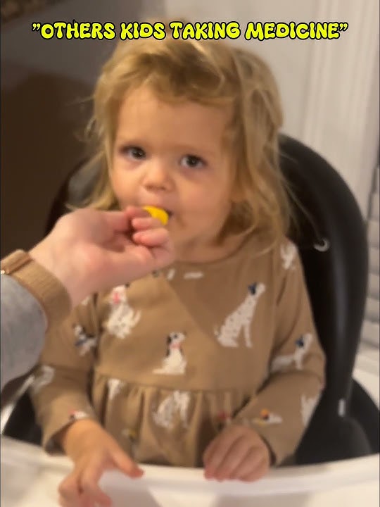 'Other's kids taking medicine' #kids #medicine #fypシ゚viral
