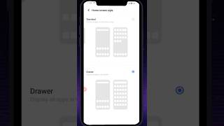 How to disable app drawer | App drawer settings | Vivo app drawer disable