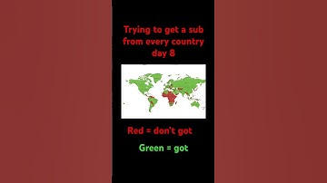 Trying to get a sub from every #countrys day 8 #fyp #geography