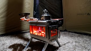 UNREAL - I made this wood stove for camping - M-Stove V2 Project Part 3