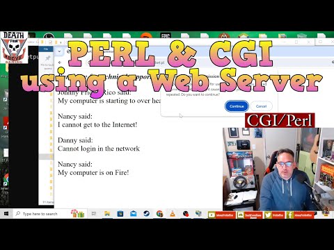 Live Learn - PERL Programming with CGI - Hash - Setting up MS IIS Web Server for CGI & PERL