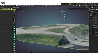 Image Overlay Using Blender Blosm On A Detailled Groundsurface